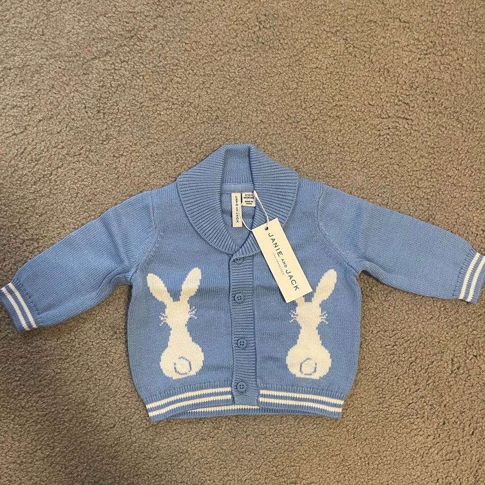 Blue Bunny Sweater